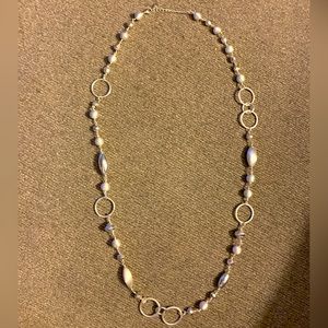 Silver Colored Necklace